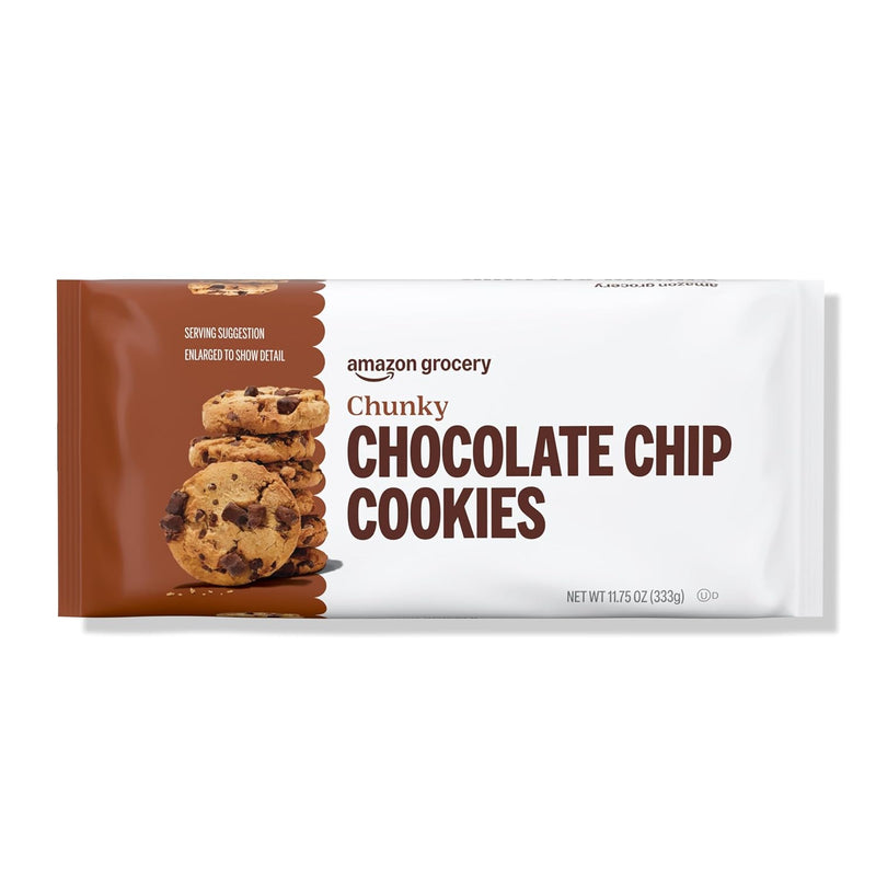 Amazon Grocery. Chunky Chocolate Chip Cookies. 11.75 Oz (Previously Happy Belly. Packaging May Vary)