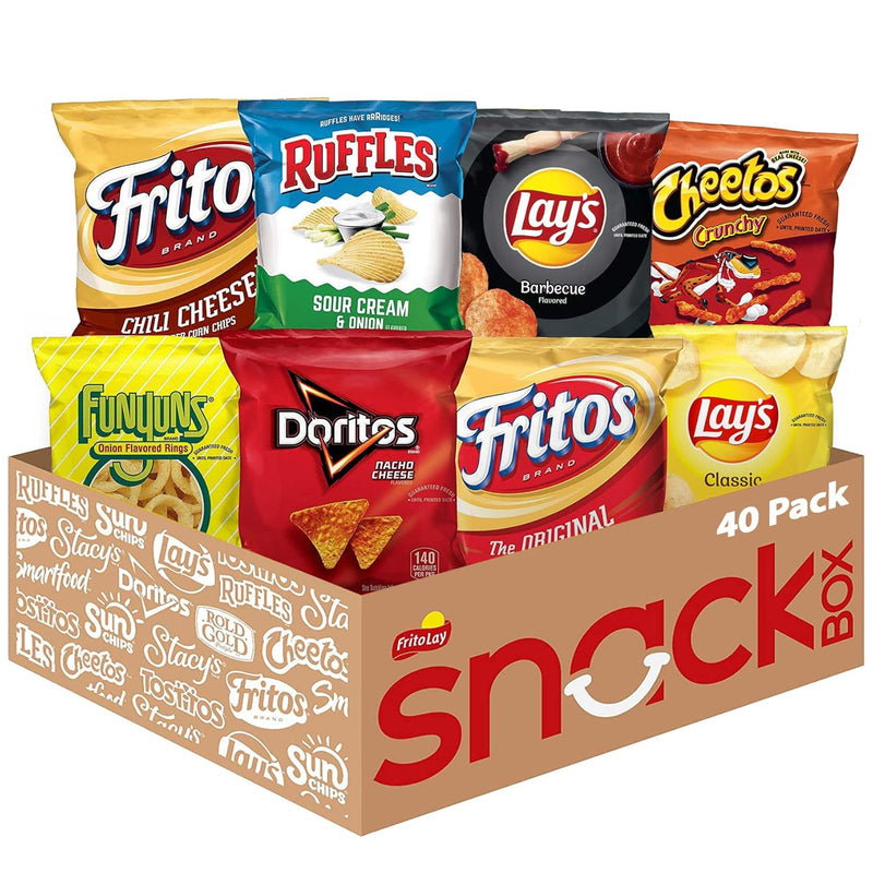 Frito-Lay Variety Packs. Party Mix. Single Serve Bags. 2.41 Pounds (40 Pack)
